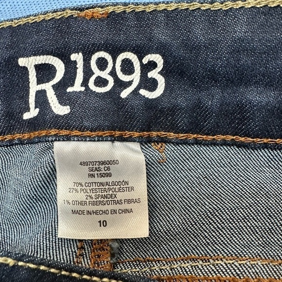 R 1893 "Straight"  Dark Wash Denim Jeans  Classic - Picture 3 of 6